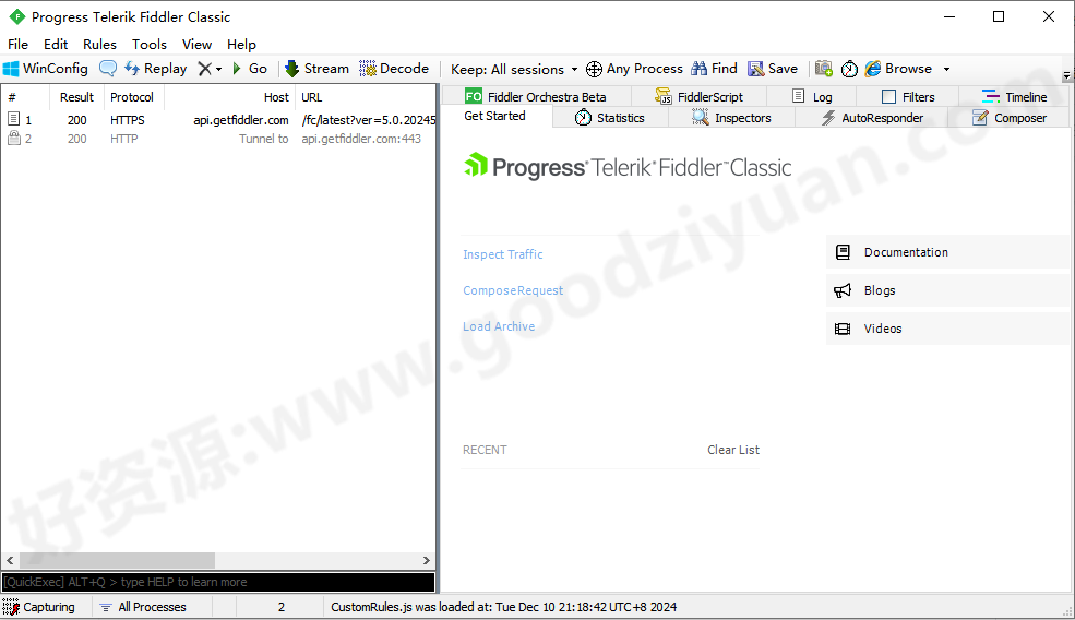 图片[1]-Fiddler 5.0.20245 绿色版 – 抓包工具-好资源