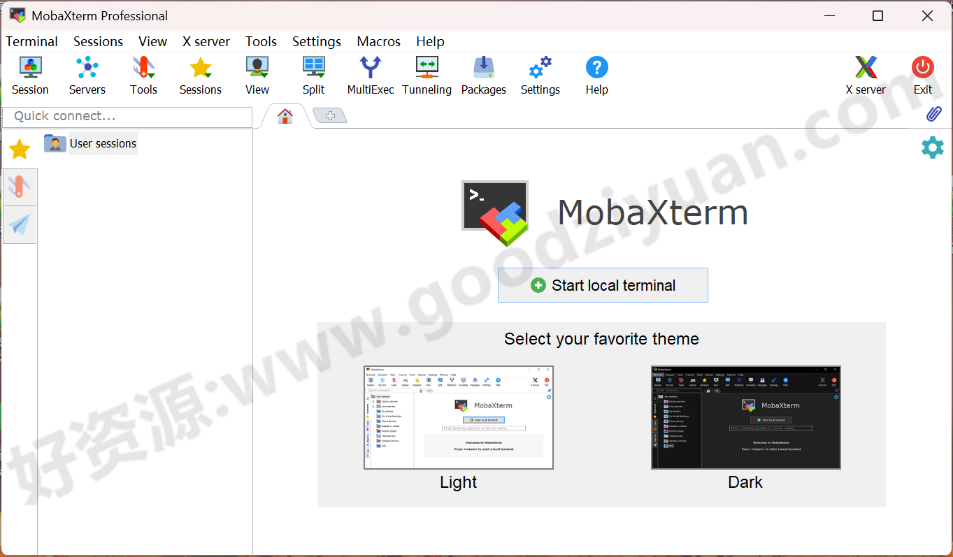 图片[1]-MobaXterm 25.4 便携版 – 终端工具-好资源