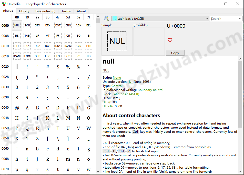 图片[1]-Unicodia  3.0.4 绿色版 – 字符查询工具-好资源