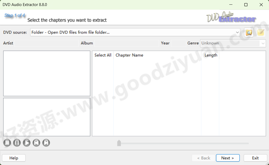 图片[1]-DVD Audio Extractor v8.8.0 绿色版—DVD光盘提取音频-好资源