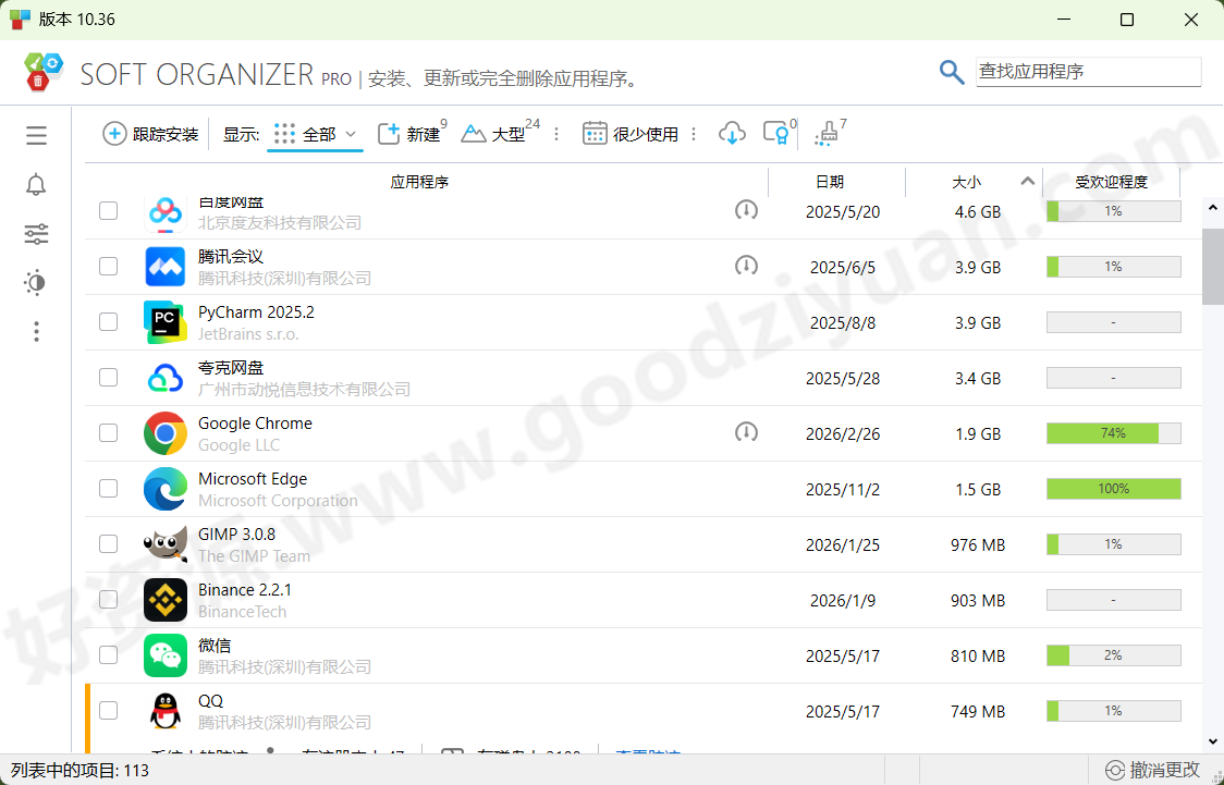 图片[1]-Soft Organizer v10.36 多语便携版—软件卸载监控工具-好资源